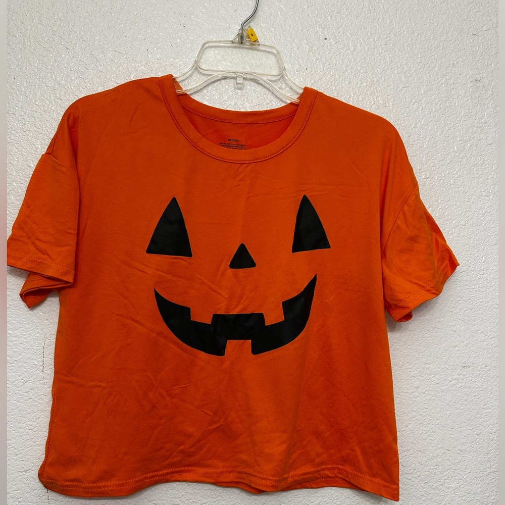 Pumpkin Face Halloween T-Shirt